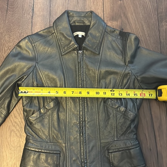 Vince metallic leather jacket size small - Picture 5 of 7